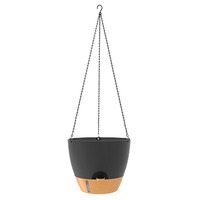 Pots de plantes en plastique légers, respirants et auto-arrosants, jardinières suspendues en plastique pour plantes de jardin