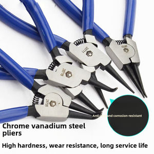 <span class=keywords><strong>Alicates</strong></span> industriales multifunción de acero CrV de alta resistencia para anillos de retención internos y externos, rectos y curvos - Product Image 3