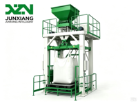 Machine de remplissage automatique de sacs jumbo contrôlée par PLC, 500-2000 kg, balance de pesage et d'emballage pour sacs FIBC, pour poudre alimentaire et granulés