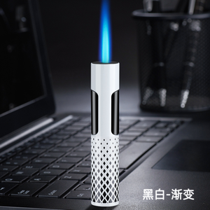 Encendedor de gas recargable con logotipo personalizado, mini pluma a prueba de viento, llama de chorro, mecheros - Product Image 5