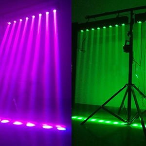 Barre Lumineuse à Faisceau LED 8 Yeux 8x12W RGBW 4en1, Lyre à Faisceau Mobile pour Éclairage Scénique de Club et <span class=keywords><strong>Disco</strong></span> - Vendeurs les Mieux Notés - Product Image 5