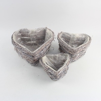 Pot de fleurs en rotin au prix d'usine, forme personnalisée, fait main, pour jardin, balcon, terrasse, design simple, en vente