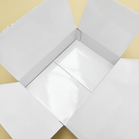 Pochettes d'expédition personnalisées en carton kraft brun ondulé, imprimées UV, avec logo sur mesure, bande déchirable, écologiques et recyclables