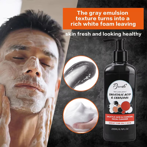 <span class=keywords><strong>Detergente</strong></span> facciale del carbone del carbone dell'etichetta privata dell'oem per il lavaggio di fronte dell'acido acetililico di pulizia profonda dell'acne organica di pulizia profonda della pelle grassa - Product Image 4