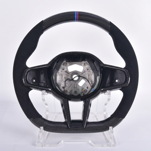 Customized Carbon Fiber <strong>Steering</strong> <strong>Wheel</strong> for Toyota <strong>GR</strong> Supra A90 A91 2020-2024 Perforated Leather Racing <strong>Wheel</strong> - Product Image 6