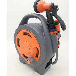 Bobine pour tuyau de jardin rétractable, Mini bobine, <span class=keywords><strong>buse</strong></span> de pulvérisation à 6 fonctions - Product Image 4