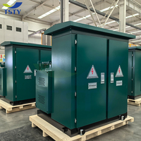 Transformador Industrial Trifásico de 13.8kv 500kva 1000kva, Estilo Americano, Montado sobre Plataforma, Clasificación IP53, Refrigeración ONAN/ONAF