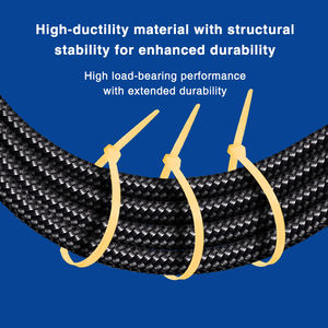 Bridas de Cable Autoblocantes de Nylon 66 94V-2 Resistentes al Calor de Calidad Industrial, con Clasificación de Resistencia al Fuego, para Múltiples Usos - Product Image 4