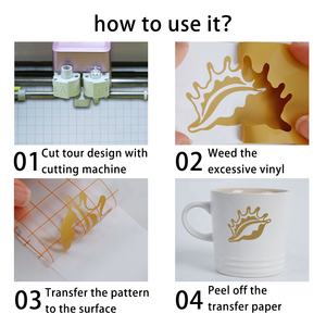 Vinyle auto-adhésif brillant effet miroir Guangyintong pour murs et meubles, facile à nettoyer - Product Image 6