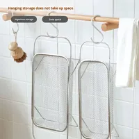 Panier de vidange moderne et simple en acier inoxydable pour le lavage des légumes et des fruits, support de rangement pour évier de cuisine