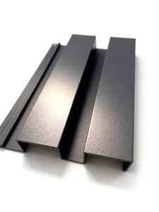 Revêtement de <span class=keywords><strong>façade</strong></span> en aluminium linéaire moderne, panneaux muraux décoratifs en métal pour bâtiments commerciaux - Product Image 3