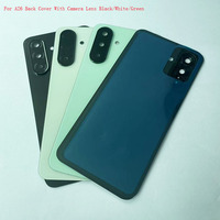 Vente en gros Housse de téléphone portable pour Samsung A26 Verre arrière avec objectif de caméra Boîtier arrière noir/blanc/vert