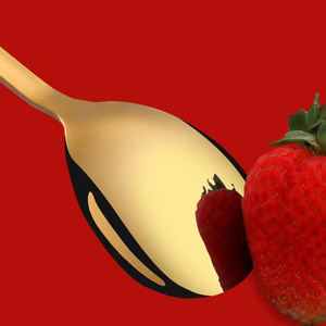 6-delige Anti-Aanbaklaag Keukengerei Set Goud Op Maat Gemaakte Kerstthee Lepels Gevuld Essentiële Kookgerei Collectie - Product Image 5