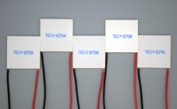 TEC1-12702 Module de refroidissement Peltier de refroidisseur thermoélectrique TEC1 haute Performance 40*40 12v 2A