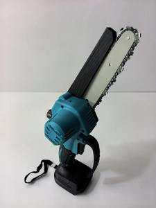 Mini-tronçonneuse <span class=keywords><strong>sans</strong></span> <span class=keywords><strong>fil</strong></span> 21V robuste, scie électrique portable de 6 pouces avec batterie 1,2 Ah, scie d'élagage portative, fabricant d'usine - Product Image 4