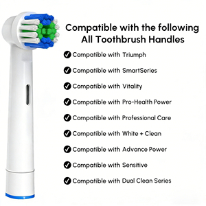 Cabezales de cepillo de dientes de repuesto compatibles al por mayor, recambios profesionales para cepillos eléctricos de la serie Pro 500/1000/1500/3000/3757 - Product Image 3