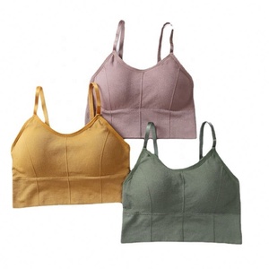 <span class=keywords><strong>Reggiseno</strong></span> sportivo da donna <span class=keywords><strong>senza</strong></span> cuciture, avvolgente sul petto, con <span class=keywords><strong>spalline</strong></span> incrociate sulla schiena, modello gilet. - Product Image 5