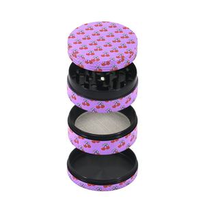 Oferta Especial <span class=keywords><strong>Funway</strong></span> SK005 Moderno Kit de Cigarrillos de Metal Cuadrado de 7 Piezas con Diseño de Cerezas, Molinillo de Hierbas, Tarro de Almacenamiento y Caja Metálica - Product Image 4