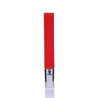 Tube de brillant à lèvres vide en plastique doré de luxe, surface brillante, couleur personnalisée, pour masque facial et rouge à lèvres, vente en gros