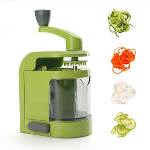 Rau xoắn ốc <span class=keywords><strong>Slicer</strong></span> 4 lưỡi Rau spiralizer cầm tay xoắn ốc cắt - Product Image 1