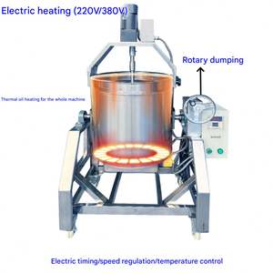 เครื่องทำซอสพริกมะเขือเทศอุณหภูมิสูง เครื่องทำน้ำพริกแกง เครื่องกรองผงละเอียดแบบสั่นสะเทือน - Product Image 3