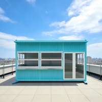 Magasin Modulaire Conteneurisé de Haute Qualité pour Bar Commercial, Installation Rapide, 20ft 40ft, Maison Préfabriquée de Luxe sur Roues Ray-Zen
