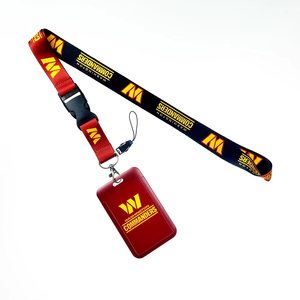 Stock 32 Teams Großhandel Washington Commanders Lanyard ID-Karten etui Inhaber Amerika USA Teams Telefon Fußball Schlüssel bund - Product Image 1