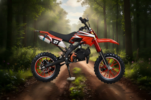 Meilleures ventes 2025 Nouveau <50CC Mini moto tout-terrain pour enfants à essence refroidie par air <span class=keywords><strong>2</strong></span> <span class=keywords><strong>temps</strong></span> Dirt Bike 40-60km/h - Product Image 3
