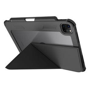2024 nuova <span class=keywords><strong>custodia</strong></span> Origami Folio PU pelle TPU Four Corner Airbag antiurto Smart Cover <span class=keywords><strong>Pad</strong></span> per iPad <span class=keywords><strong>Air</strong></span> 13 11 iPad Pro 11 - Product Image 3