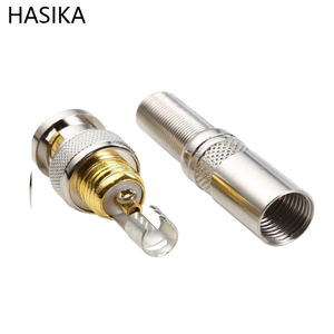 BNC-Stecker RG59 RG6 Schraubanschluss Koaxialstecker für <span class=keywords><strong>CCTV</strong></span>-S-Kamera - Product Image 2