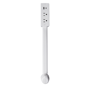 Đa cắm tường Outlet Extender 180 ° xoay cắm xách tay siêu phẳng cắm dây mở rộng với 2 cửa hàng - Product Image 2