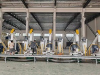 Venta caliente China Shandong Operado automático PLC Control Completo Biomasa Madera Paja Maíz Cob Husk Pellet Línea de producción en Ghana