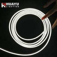 Profil en silicone à double blanc CCT réglable 0508 avec éclairage LED pour enseigne néon lumineuse pour décorations d'ambiance commerciale