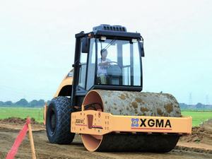 <span class=keywords><strong>XGMA</strong></span> 12tonไฮดรอลิสั่นสะเทือนกลองถนนลูกกลิ้งXG6121 - Product Image 5