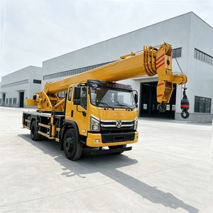 Grúa Hidráulica Telescópica de 12 Toneladas a Bajo Precio con Motor, Bomba, Caja de Cambios y Engranajes para Trabajos de Construcción, Altura de Elevación de 31 m - Product Image 1