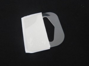 Tùy Chỉnh Rõ Ràng Nhựa PET Tự Dính Treo Tab - Product Image 4