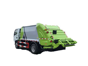 15 mètres cubes avec usine de camions à ordures à compression entièrement <span class=keywords><strong>automatique</strong></span> de type <span class=keywords><strong>poubelle</strong></span> montée à l'arrière - Product Image 5