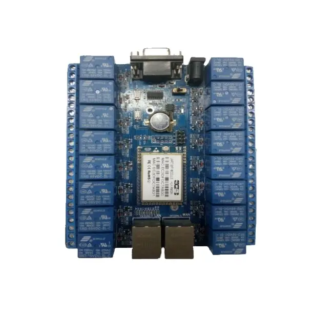 Interruptor de relé de encendido y apagado con control remoto inalámbrico para automatización del hogar, 16 canales, el mismo tipo que reemplaza al relé de HLK-SW16A, con control remoto inalámbrico, 2 unidades