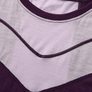 Couleurs assorties Chemise à col ras du cou en <span class=keywords><strong>laine</strong></span> mérinos pour femmes-Couche <span class=keywords><strong>de</strong></span> base respirante pour les voyages <span class=keywords><strong>et</strong></span> un usage quotidien - Product Image 5