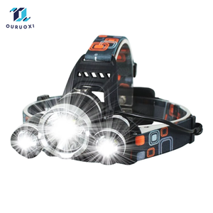 <span class=keywords><strong>Lampada</strong></span> Frontale LED <span class=keywords><strong>Ricaricabile</strong></span> USB Impermeabile Potente Portatile con Zoom Quattro Modalità Torcia Frontale - Product Image 6