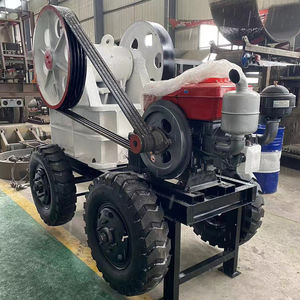 Мини щековая дробилка PE250 * 400 цена мобильная дробильная станция горнодобывающая техника бетонная дробилка - Product Image 5