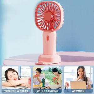 2024 Summer Cooling Device Detachable 4000mahUSB Home Sports School Rechargeable Pocket Portable Rechargeable Desktop Fan