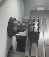 Prix bas Nouveau tour CNC 4 axes à lit plat personnalisé Axe Y avec Live Tool CK0640 Petit tour CNC