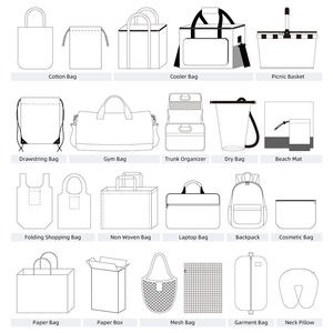 Bolsas de Lona de Algodón con Cordón y Logotipo Personalizado, Bolsas de Compras con Doble Cordón, Bolsas de Regalo, Bolsas de Algodón Resistentes al Polvo - Product Image 2