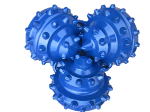 Brocas Tricónicas IADC 537 de Fábrica, Broca de Rodillos de <span class=keywords><strong>6</strong></span> 1/2 Pulgadas para Plataformas Petroleras y Minería, Herramienta de Perforación Forjada en Carburo - Product Image 6