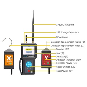 ETCR1500B เครื่องวัดเฟสไฟฟ้าแรงสูงแบบไร้สาย ระยะ 200 เมตร 500KV USB IP67 ความแม่นยำ 1% 433MHz - Product Image 5