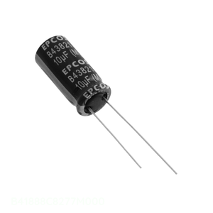 Condensador de Aluminio de 270 uF, Canal del Fabricante B41888C8277M000, 270UF 20% 63V, Tipo RADIAL TH, Montaje a través de Orificio - Product Image 1
