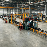 Mesin Produksi Lini Pengelasan dan Pelurusan Rangka Baja h Berkualitas Tinggi Grosir