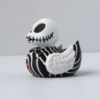 Vashine Jouets en PLA imprimés en 3D Jack Skellington Duck, matériaux écologiques, décoration de la maison, collection, jouets pour enfants