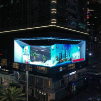 Écran LED transparent en gros, écran LED flexible transparent, écran LED transparent de grande taille, écran d'affichage transparent à film mince
